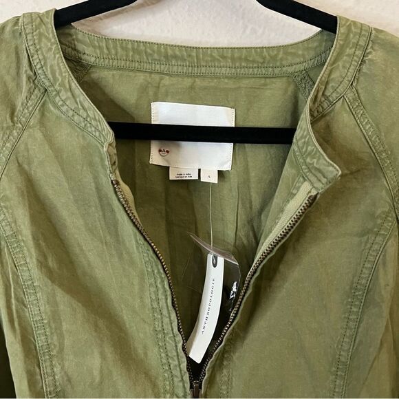 Anthropologie Belted Utility Jacket NEW Size Large - Picture 7 of 12
